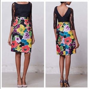 Anthropologie “Darkbloom” Dress